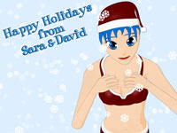 Happy Holidays 2005: Sara's Boobies
